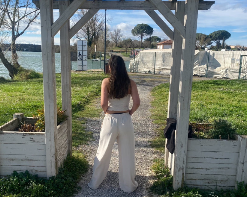 Pantalon large fluide Julia