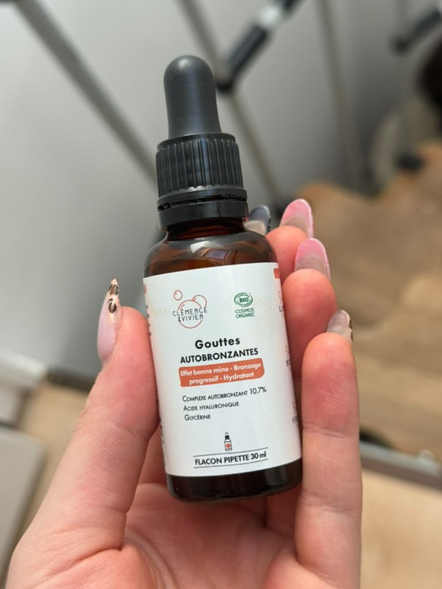 Goûte autobronzante hâle intense