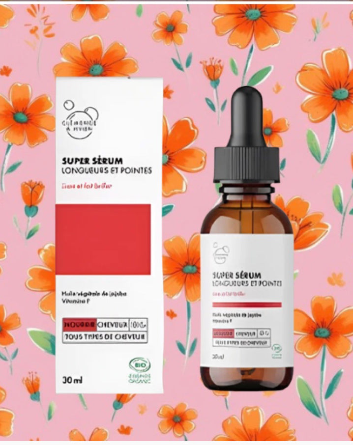 Huile longueur et pointe