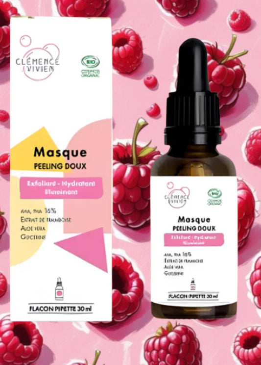 Masque à la framboise
