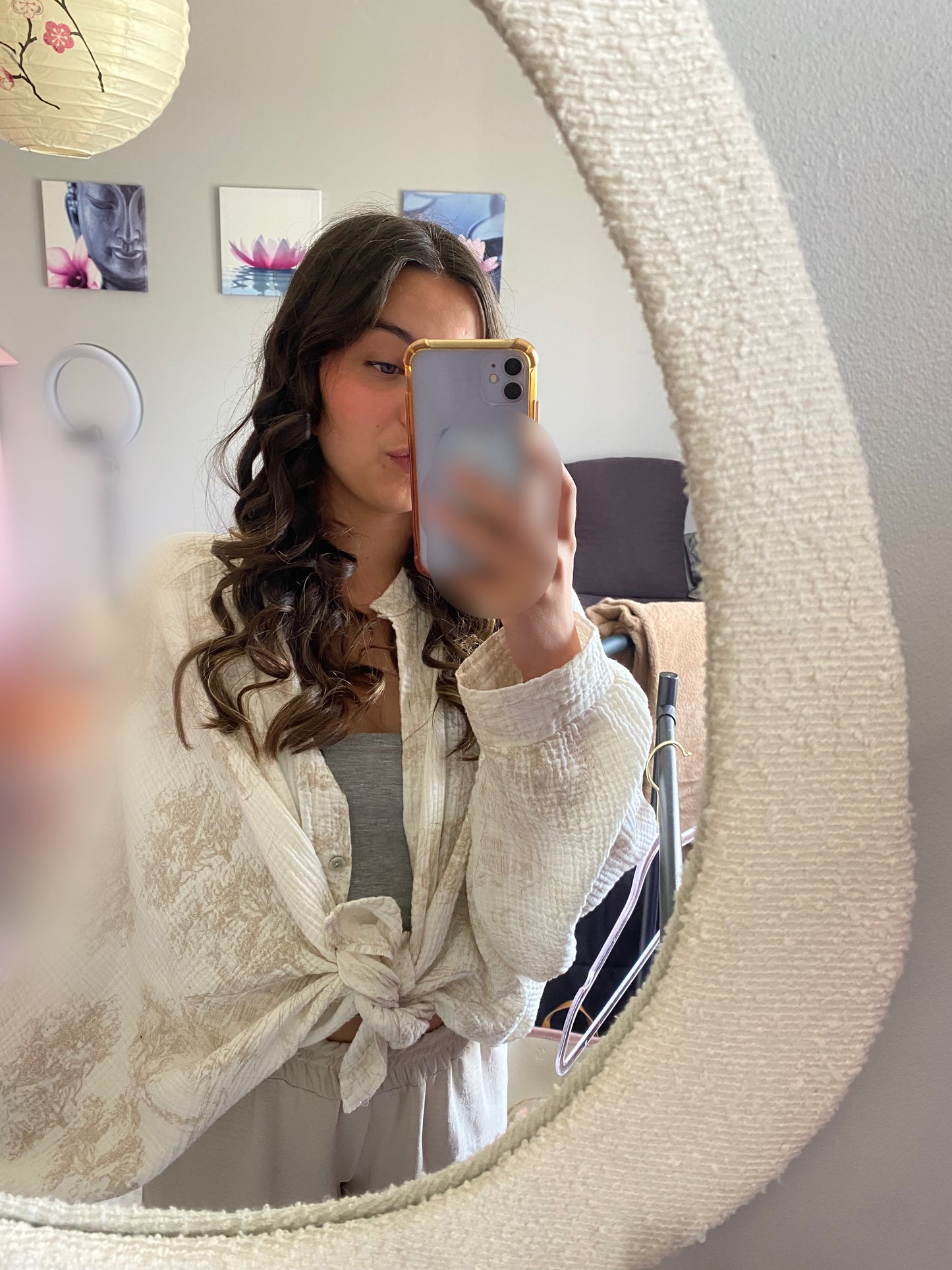 Chemisier en mousseline Maïa