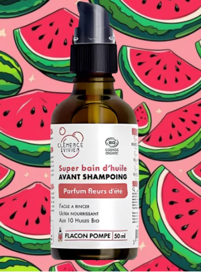 Bain d’huile avant shampooing