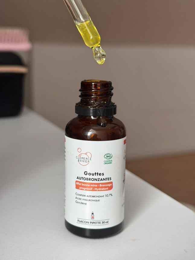 Goûte autobronzante hâle intense