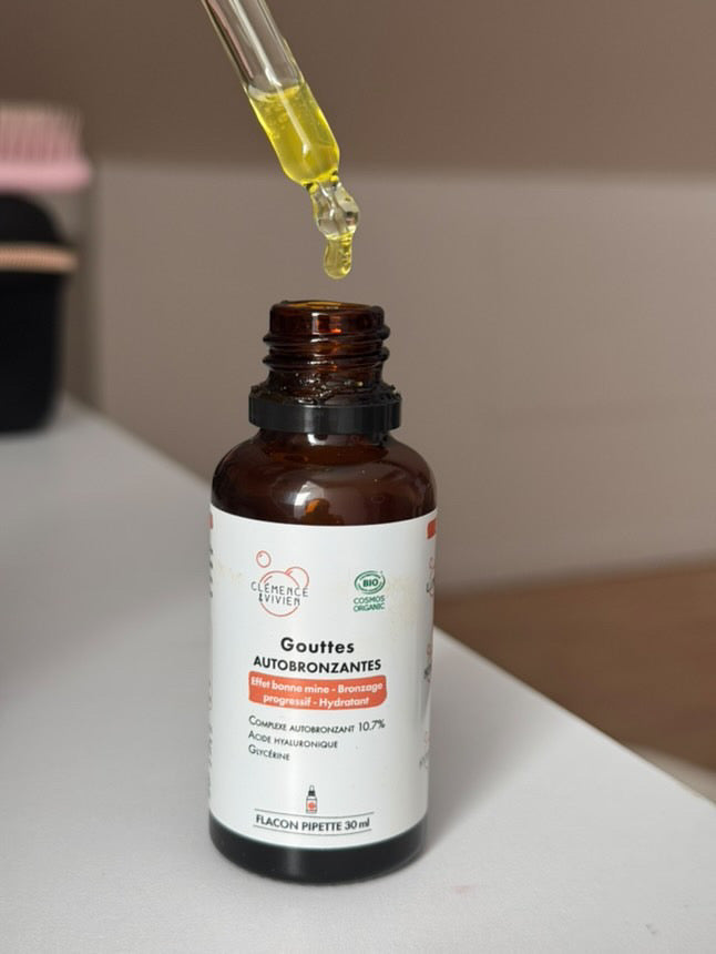 Goûte autobronzante hâle intense